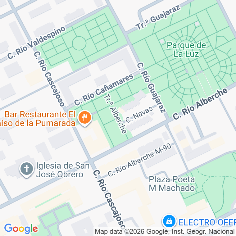 Código postal de Alberche en Toledo
