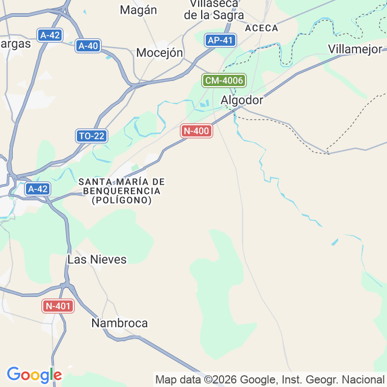 Código postal de Puentesecas en Toledo