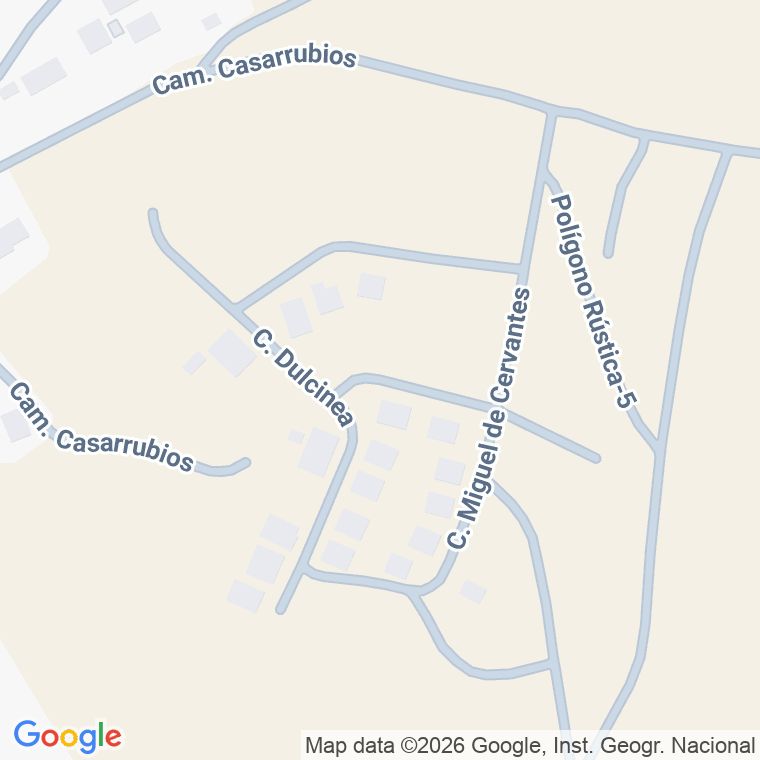 Código postal de Calle Sancho Panza en Ventas de Retamosa (las)