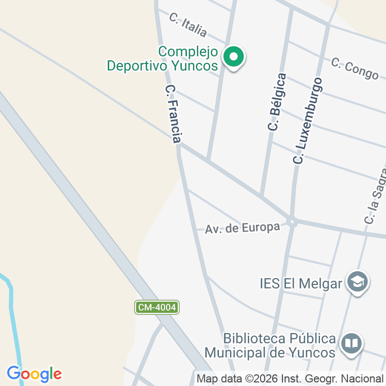 Código postal de Calle Reino Unido en Yuncos