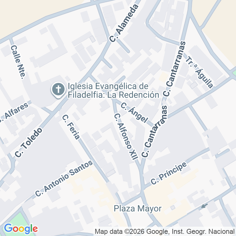 Código postal de Calle Alfonso Xii en Villaseca de la Sagra