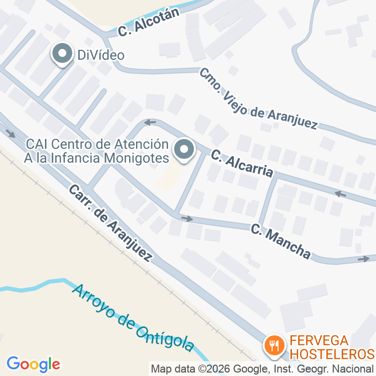 Código postal de Calle Fresa en Ontigola