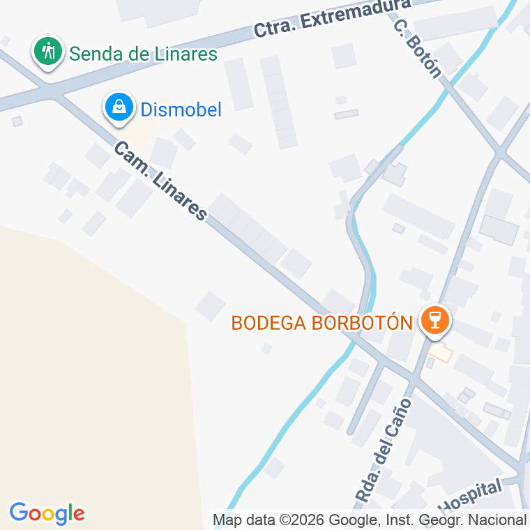 Código postal de Cmno Linares en Santa Cruz del Retamar