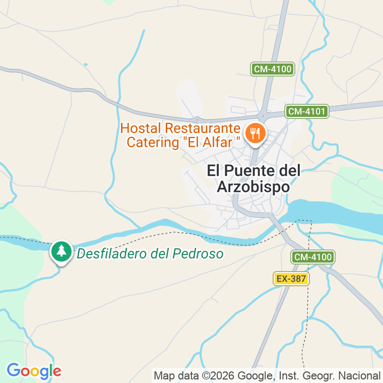 Código postal de Cllon Fragua (de La) en Puente del Arzobispo (el)