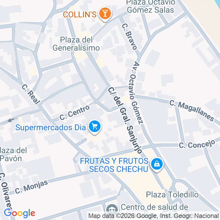 Código postal de Cllon Olivares (de) en Alcaudete de la Jara