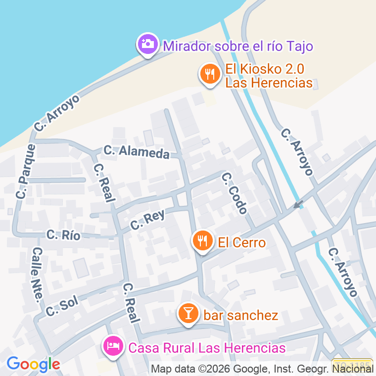Código postal de Plaza Ramon y Cajal en Herencias (las)