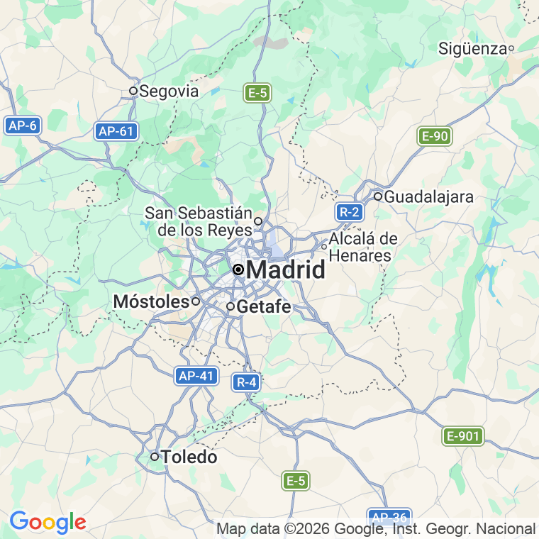 Código postal de Avia N-iv Madrid-cadiz en *diseminado*