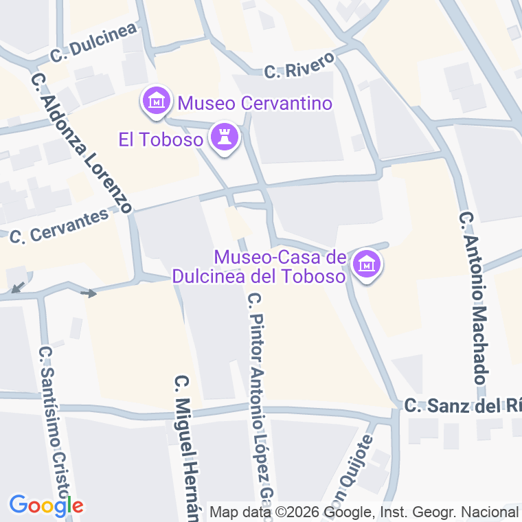 Código postal de Calle Ana Zarco en Toboso (el)