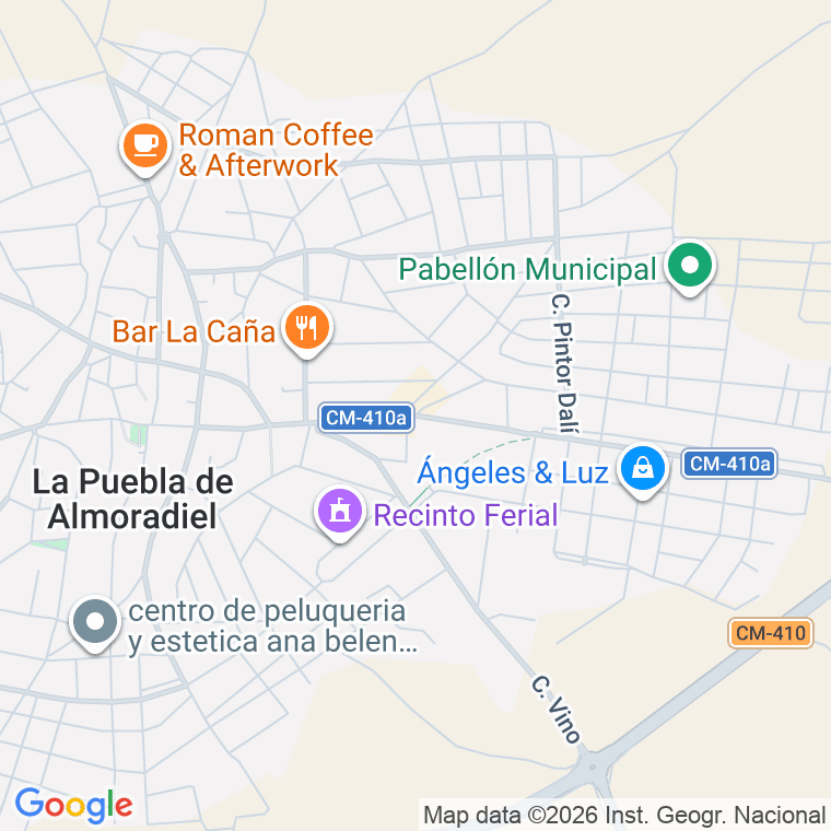 Código postal de Avda Juan Carlos I en Puebla de Almoradiel (la)