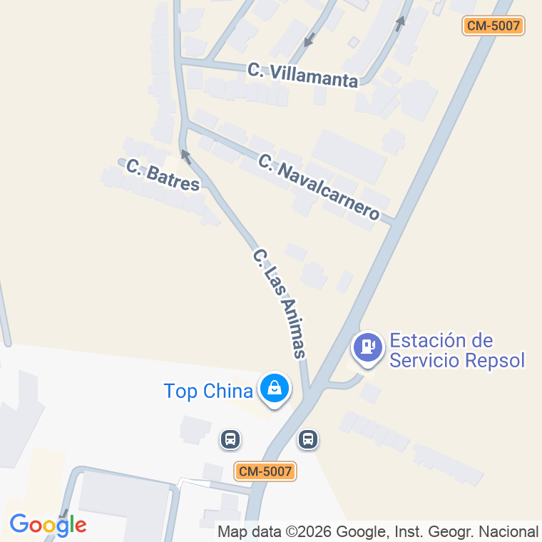Código postal de Calle Animas en Mentrida