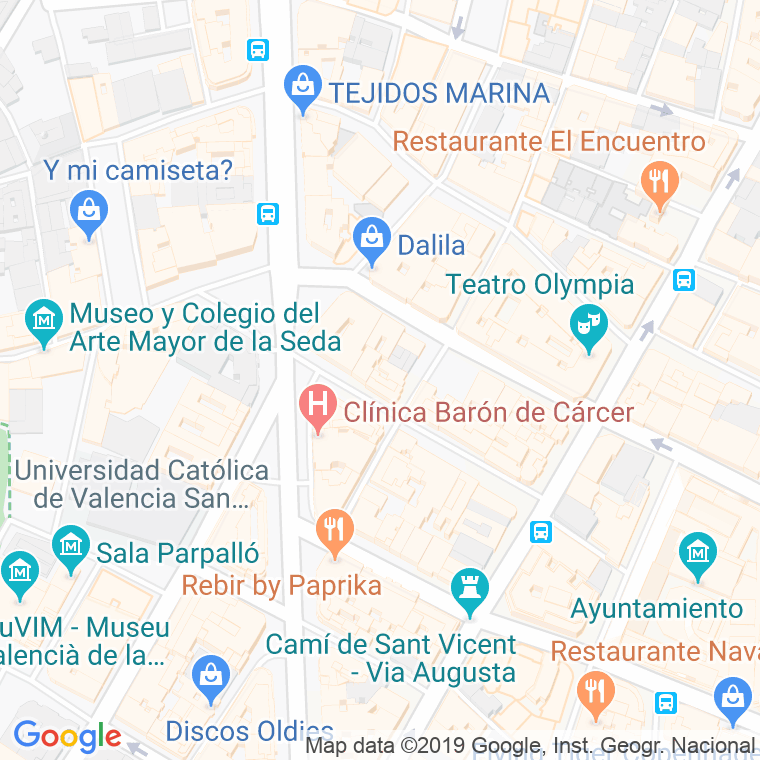 Código Postal calle En Sanz en Valencia