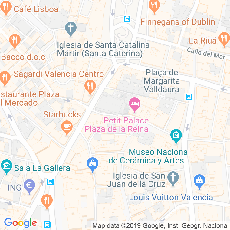 Código Postal calle Abadia De San Martin en Valencia