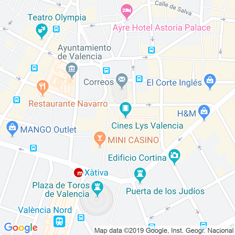 Código Postal calle Mosen Femades en Valencia