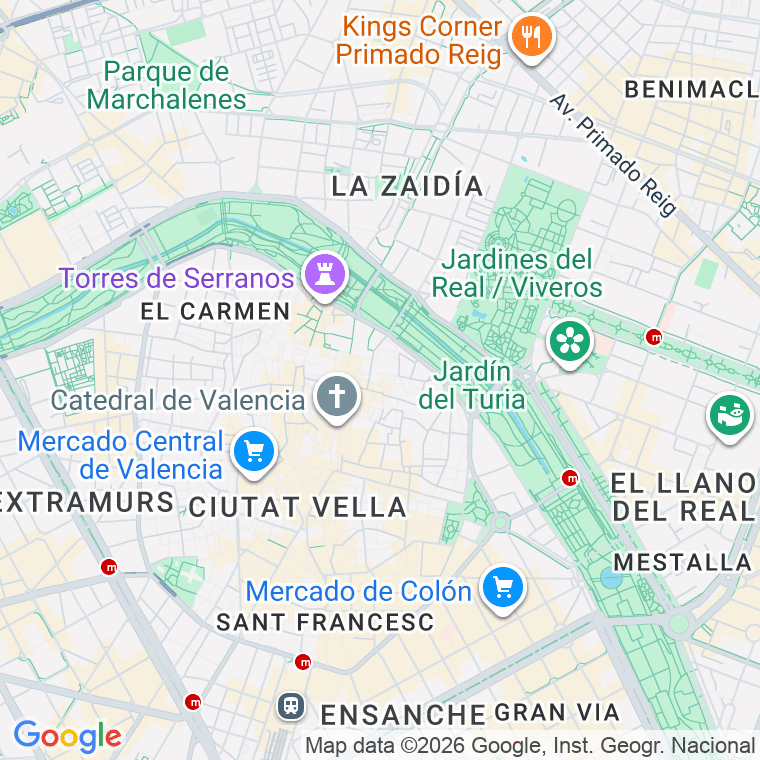 Código postal de Amorosas en Valencia