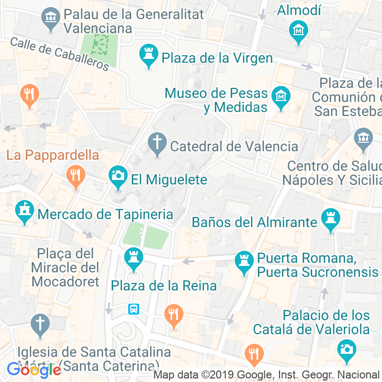 Código Postal calle Barchilla en Valencia