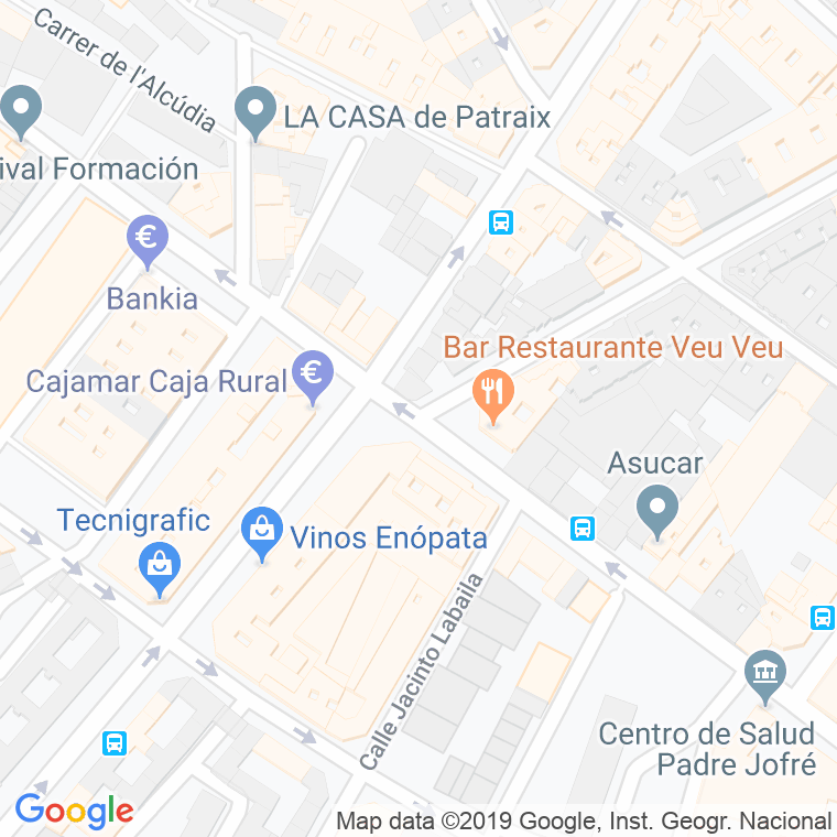 Código Postal calle Beato Nicolas Factor   (Impares Del 1 Al 17)  (Pares Del 2 Al 32) en Valencia