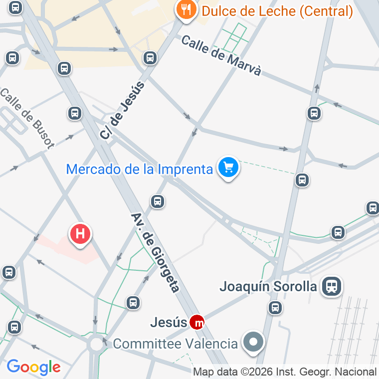 Código postal de Maestro Sosa en Valencia