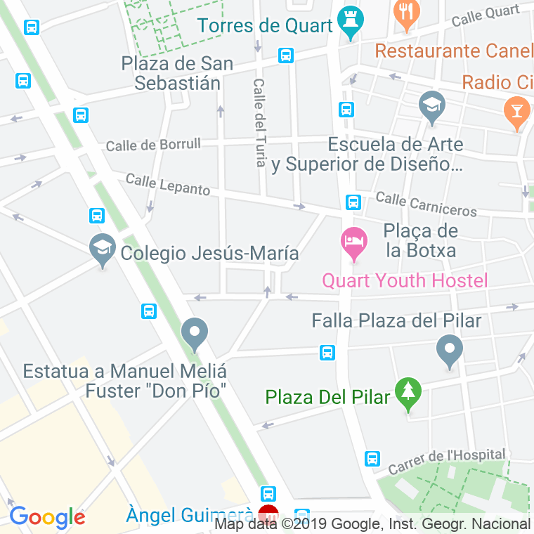 Código Postal calle Rojas Clemente, plaza en Valencia