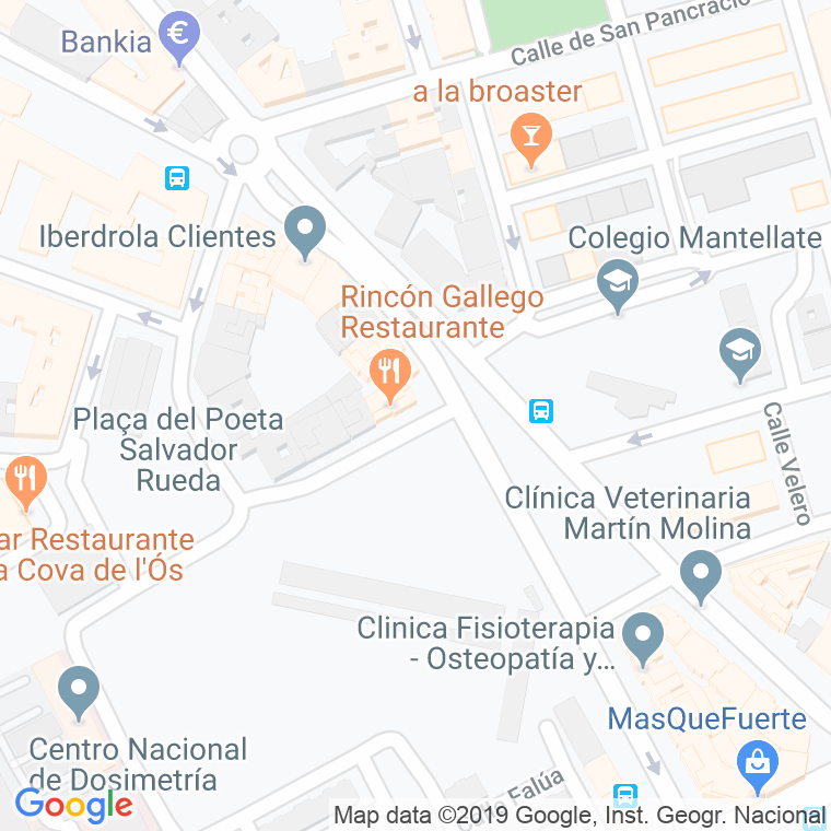 Código Postal calle Acorazado en Valencia