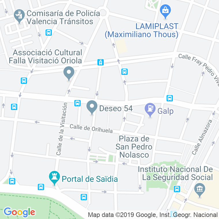 Código Postal calle Duato en Valencia