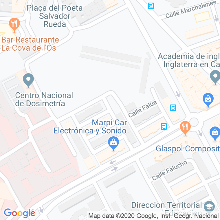 Código Postal calle Galera en Valencia