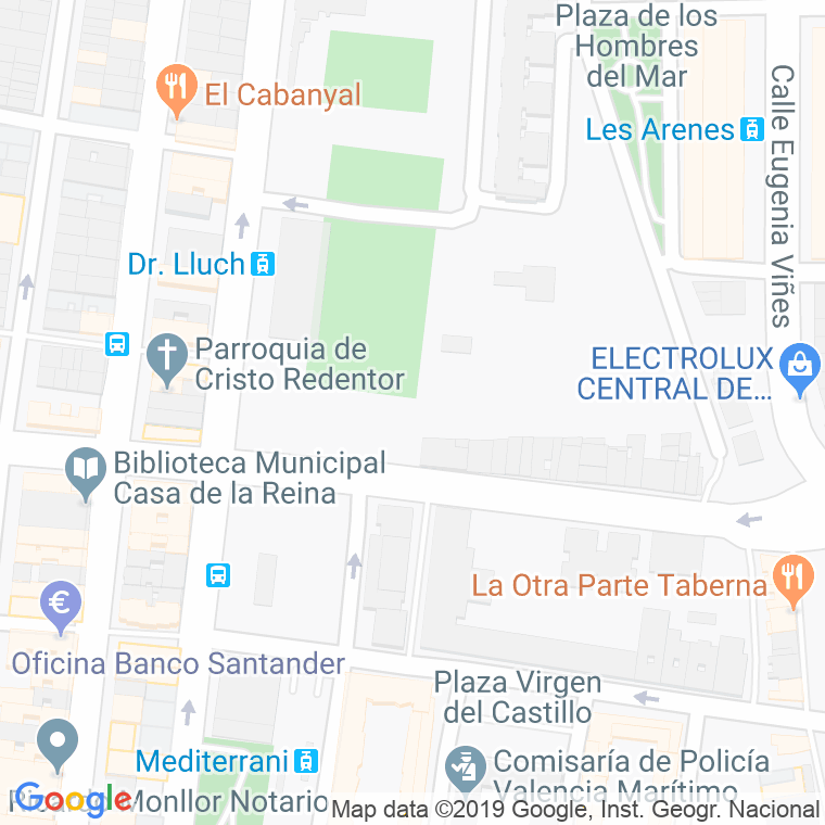 Código Postal calle Baler en Valencia