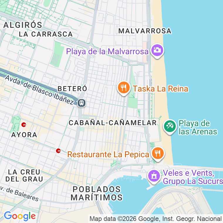 Código postal de Jose Benlliure en Valencia