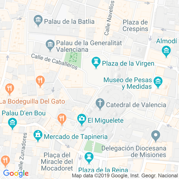 Código Postal calle Carles Ros (Barrio La Luz) en Valencia