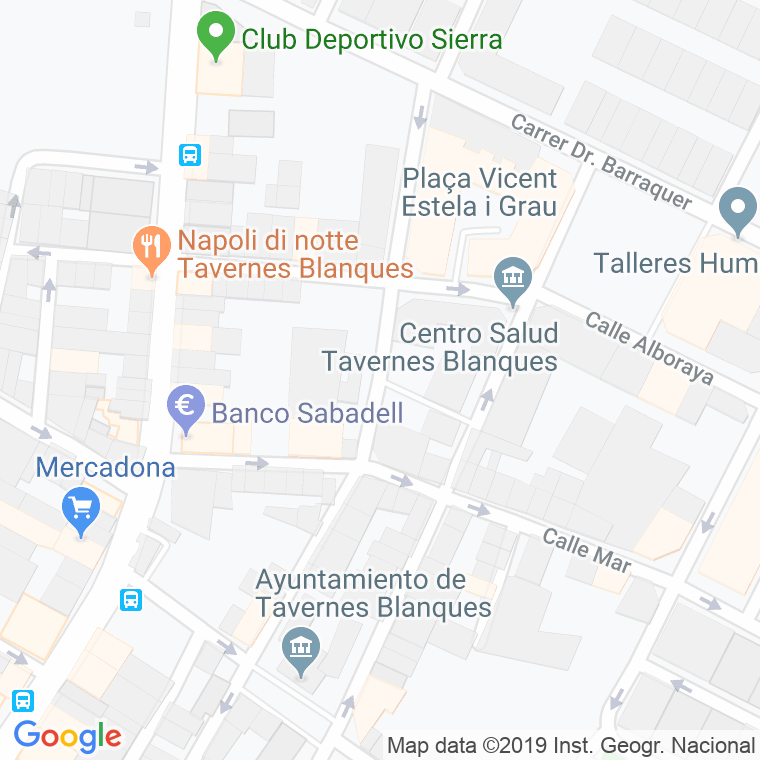 Código Postal calle Francesc Vinatea (Tavernes Blanques) en Valencia