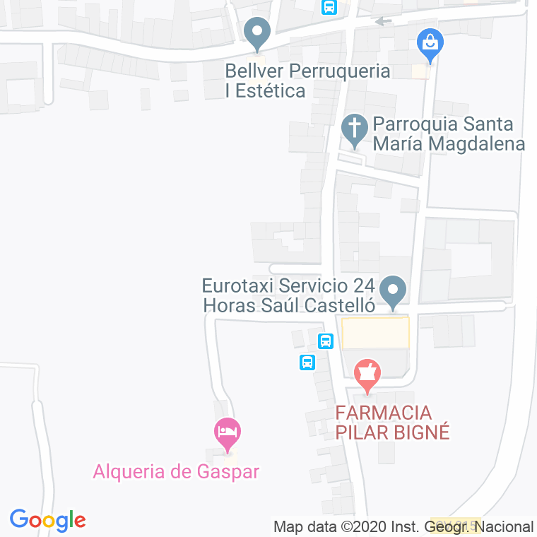 Código Postal calle Guardamar (Benifaraig) en Valencia