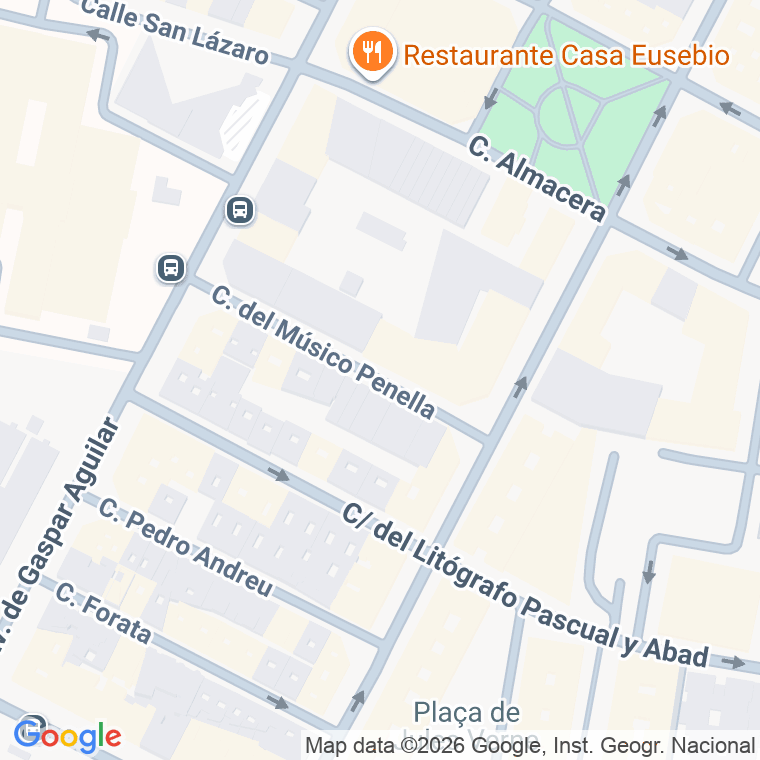 Código postal de Musico Penella en Valencia