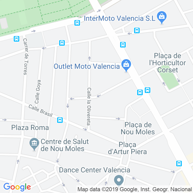 Código Postal calle Alcalde Albors en Valencia