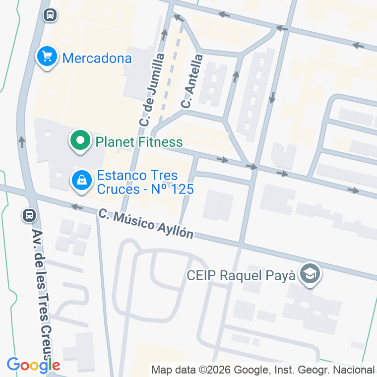 Código postal de Fernando Ferrando, Plaza en Valencia