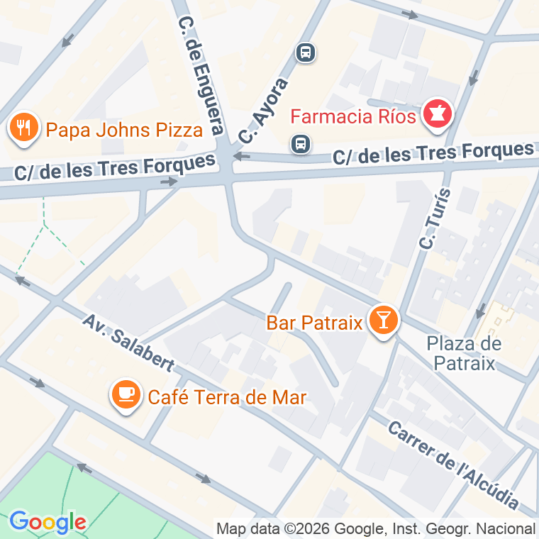 Código postal de Venerable Agnesio en Valencia