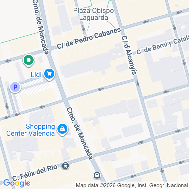 Código postal de Domingo Gomez   (impares del 1 al 13)  (pares del 2 al 16) en Valencia