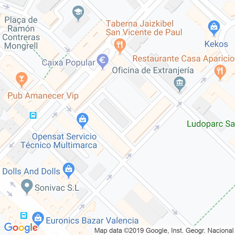 Código Postal calle Hermanos Becquer, plaza en Valencia