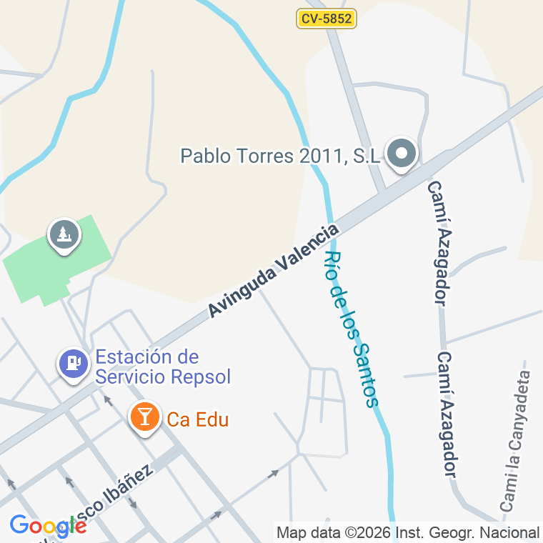 Código postal de Valladolid, Avenida en Valencia