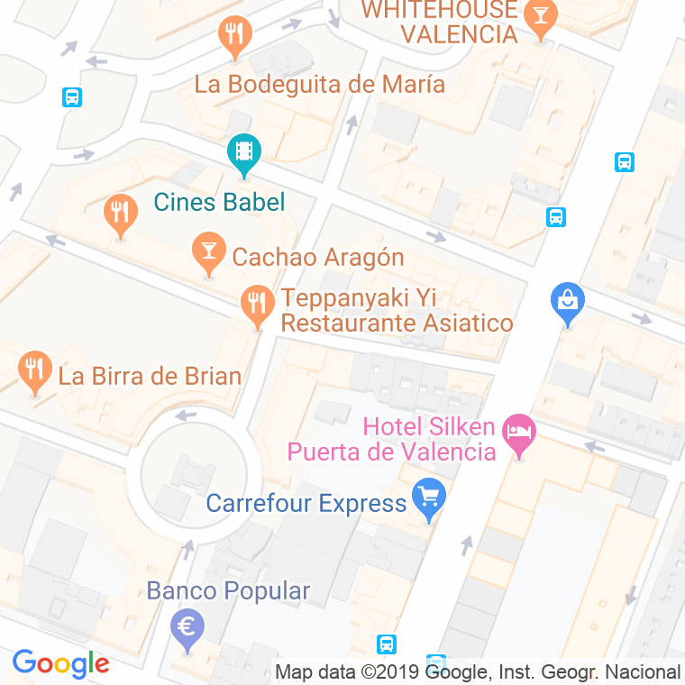 Código Postal calle Doctor Ferran en Valencia