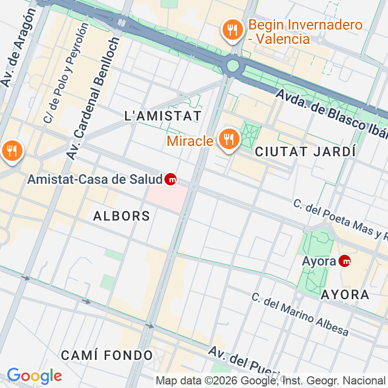 Código postal de Manuel Candela en Valencia