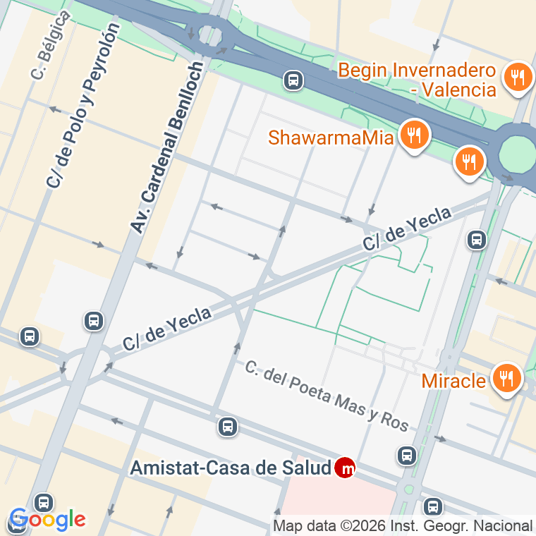Código postal de Republica Argentina en Valencia