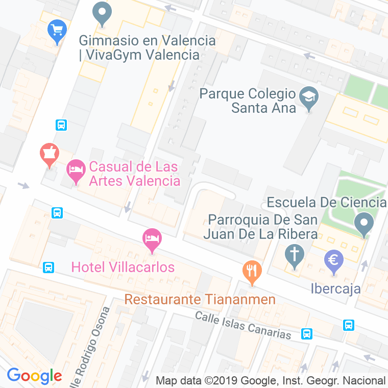 Código Postal calle Suay, callejon en Valencia