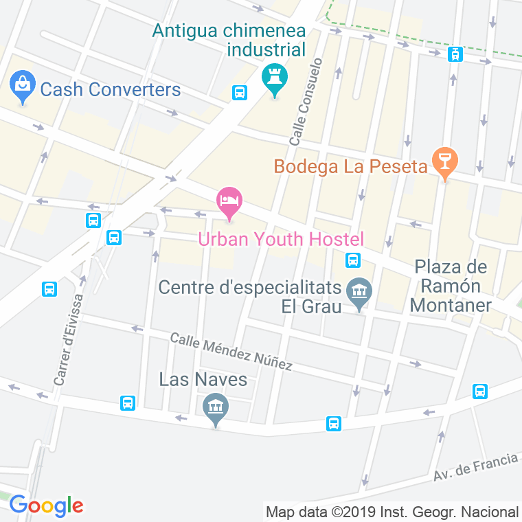 Código Postal calle Barco en Valencia