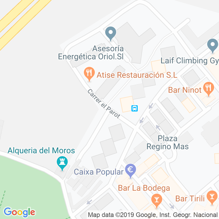 Código Postal calle Emili Camps I Gallego en Valencia