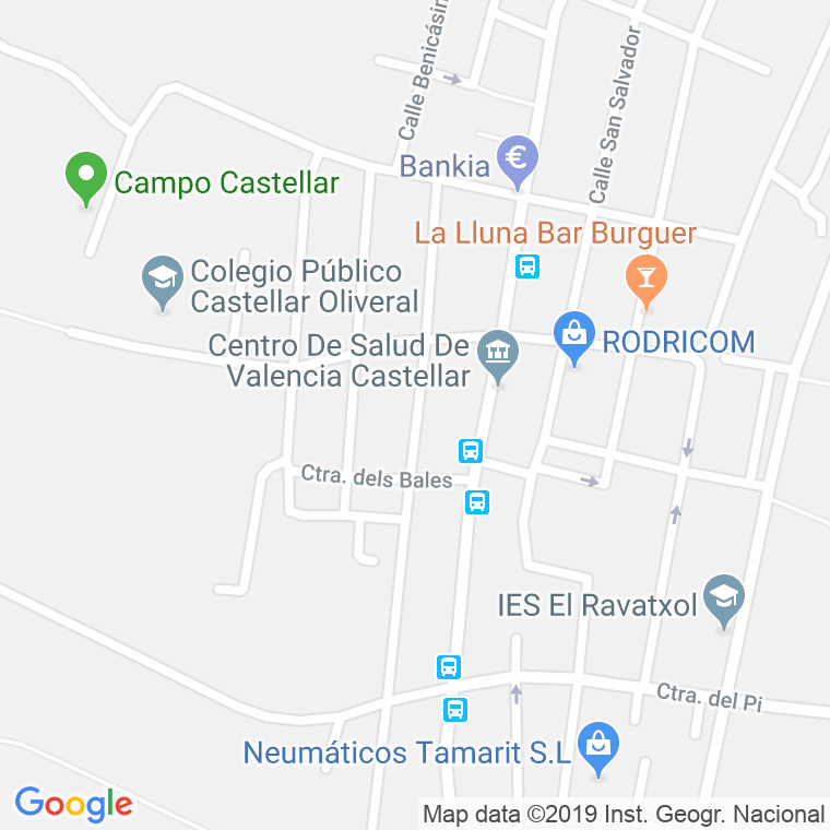 Código Postal calle Aurora en Valencia