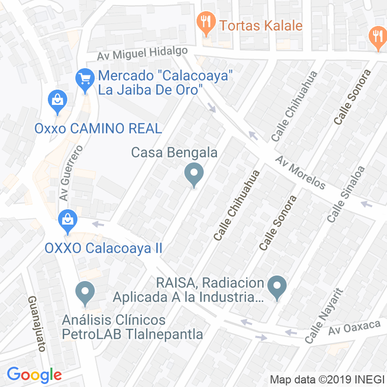 Código Postal calle Casa Bengala en Valencia