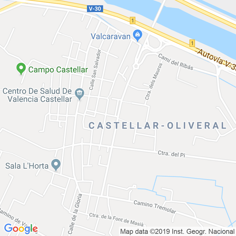 Código Postal calle Doctor Ruiz Y Comes, avenida en Valencia