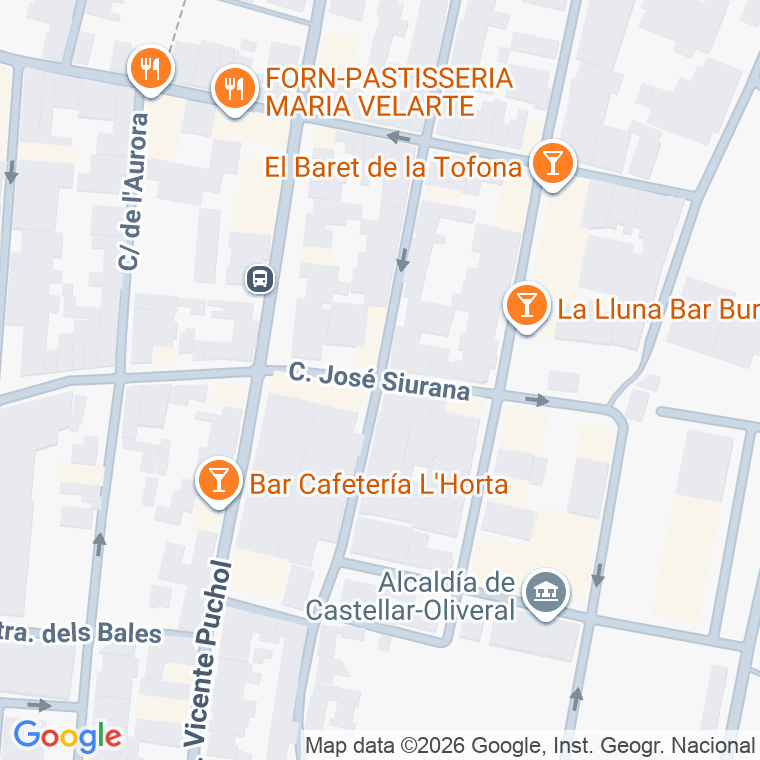Código postal de Jose Siurana en Valencia