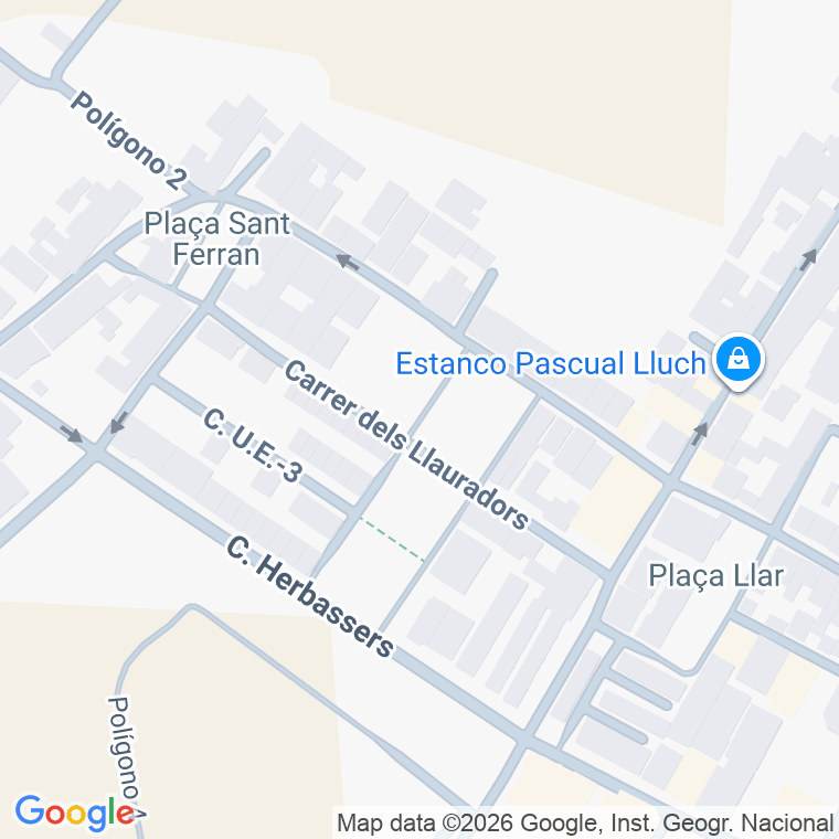 Código postal de Plaça Dels Oficis en Bonrepòs I Mirambell