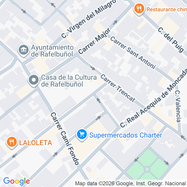 Código postal de Calle Doctor Miquel Romeu en Rafelbunyol