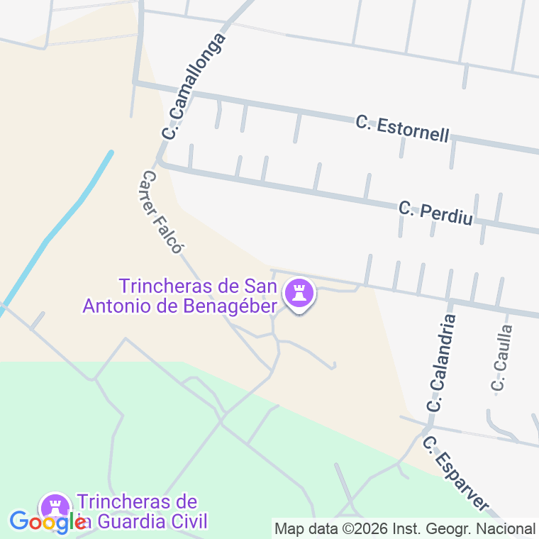 Código postal de Calle Camallonga en Urb Colinas San Antonio